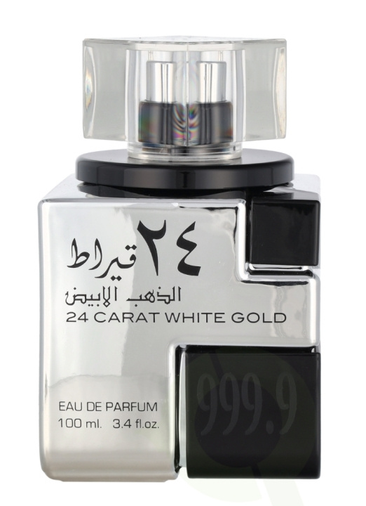 Lattafa 24 Carat White Gold Edp Spray 100 ml in de groep BEAUTY & HEALTH / Geuren & Parfum / Parfum / Unisex bij TP E-commerce Nordic AB (C76903)