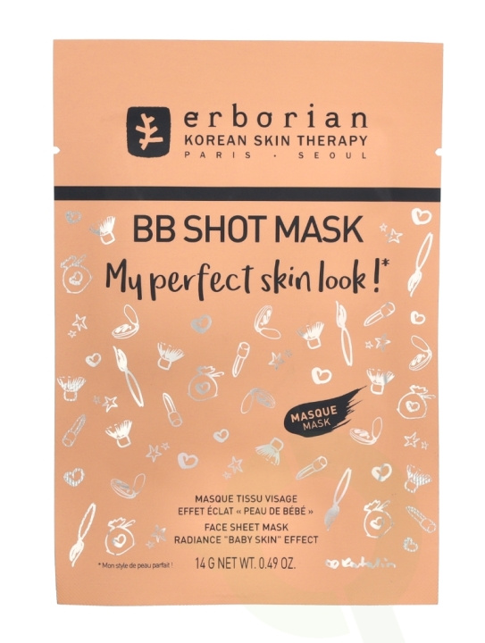 Erborian BB Shot Mask 14 g in de groep BEAUTY & HEALTH / Huidsverzorging / Gezicht / Maskers bij TP E-commerce Nordic AB (C76918)