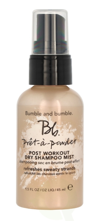 Bumble and Bumble Bumble & Bumble Pret-A-Powder Post Workout Dry Shampoo Mist 45 ml Refreshes Damp, Sweaty Strands in de groep BEAUTY & HEALTH / Haar & Styling / Haarverzorging / Shampoo bij TP E-commerce Nordic AB (C76980)