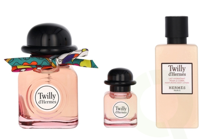 Hermes Twilly D\'Hermes Giftset 97.5 ml Edp Spray 50ml/Edp Miniature 7,5ml/Body Lotion 40ml in de groep BEAUTY & HEALTH / Cadeausets / Cadeausets voor haar bij TP E-commerce Nordic AB (C77031)