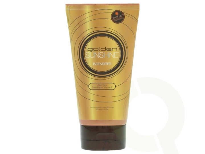 Australian Gold Designer Skin Golden Sunshine Dark Tanning Lotion 133 ml Intensifier + Aloe Vera Shea Butter Vitamin E in de groep BEAUTY & HEALTH / Huidsverzorging / Lichaamsverzorging / Body lotion bij TP E-commerce Nordic AB (C77052)