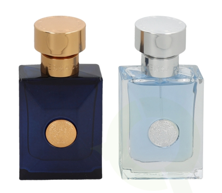 Versace Duo Set 60 ml Dylan Blue Pour Homme Edt Spray 30ml/Homme Edt Spray 30ml in de groep BEAUTY & HEALTH / Geuren & Parfum / Parfum / Parfum voor hem bij TP E-commerce Nordic AB (C77082)