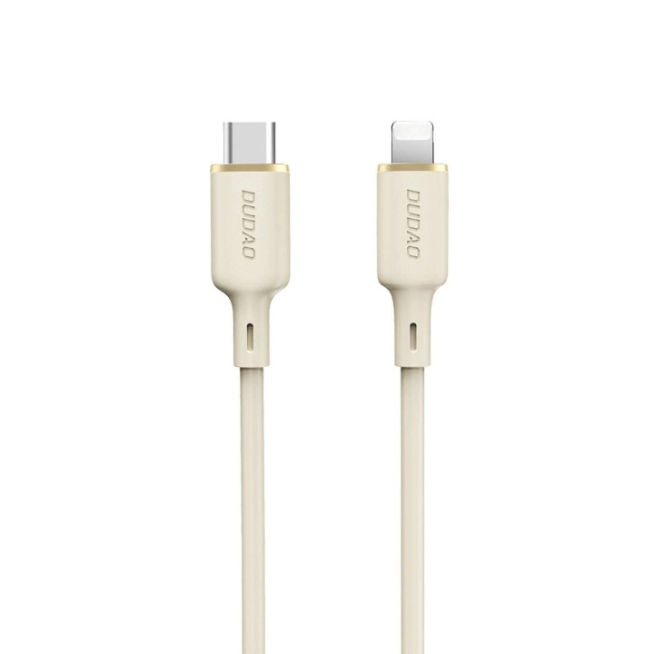 Dudao L7SCL USB-C to Lightning 30W 1m white in de groep COMPUTERS & RANDAPPARATUUR / Computerkabels / USB / USB-C bij TP E-commerce Nordic AB (C77149)