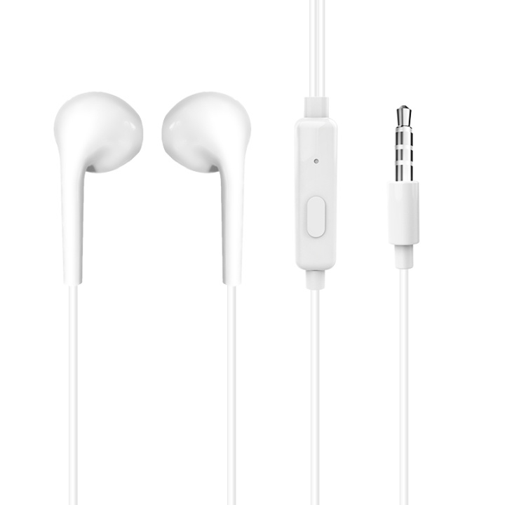 Dudao X10S in-ear headphones 3.5 mm jack 1.2 m white in de groep HOME ELECTRONICS / Audio & Beeld / Koptelefoon & Accessoires / Koptelefoon bij TP E-commerce Nordic AB (C77157)