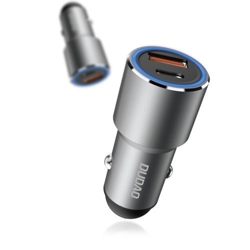 Dudao R4PQ Car charger 22,5Watt 1xUSB-C + 1xUSB-A in de groep SMARTPHONE & TABLETS / Opladers & Kabels / Autoladers / Autoladers USB bij TP E-commerce Nordic AB (C77160)