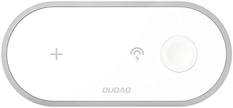 Dudao Wireless charger Dudao 3w1 A11, 10W (white) in de groep SMARTPHONE & TABLETS / Opladers & Kabels / Draadloze Qi-oplader bij TP E-commerce Nordic AB (C77177)