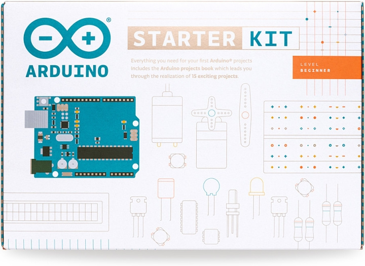 Arduino Arduino Starter Kit, starterkit in de groep COMPUTERS & RANDAPPARATUUR / Desktop Computers bij TP E-commerce Nordic AB (C77206)