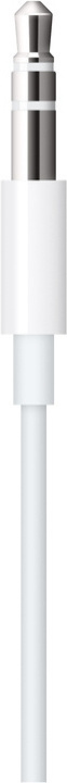 Apple Lightning - 3,5 mm audiokabel Audiokabel, wit in de groep HOME ELECTRONICS / Kabels & Adapters / Audio Digitaal bij TP E-commerce Nordic AB (C77383)