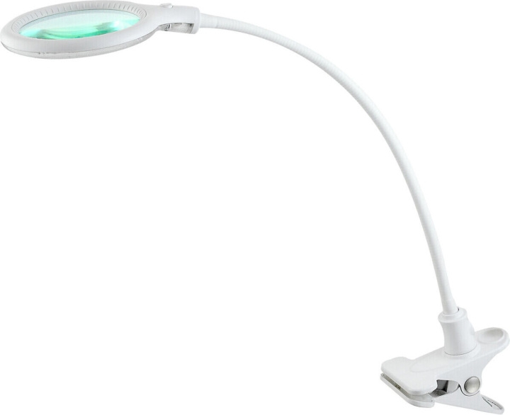 Airam Loop Clip 3D LED tafellamp, wit, USB in de groep HOME ELECTRONICS / Verlichting / Tafellampen bij TP E-commerce Nordic AB (C77431)