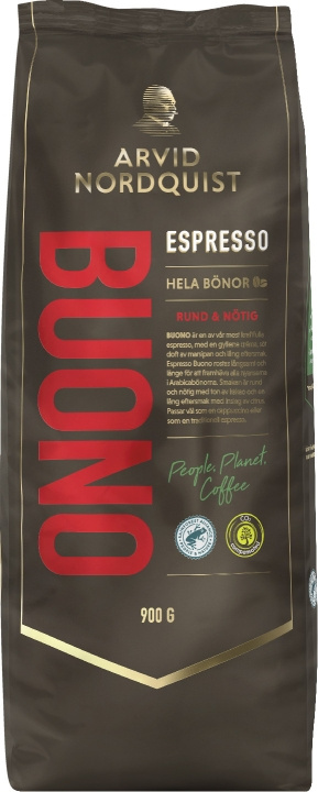 Arvid Nordquist Espresso Buono espressobonen, 900 g in de groep HUISHOUDEN & TUIN / Huishoudelijke apparaten / Koffiezetapparaten en accessoires / Koffiebonen bij TP E-commerce Nordic AB (C77433)