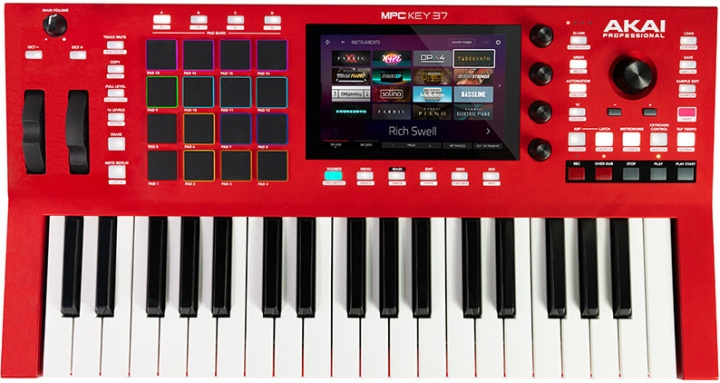 Akai MPC Key 37 sampler-werkstation in de groep SPORT, VRIJE TIJD & HOBBY / Hobby / Muziek bij TP E-commerce Nordic AB (C77791)