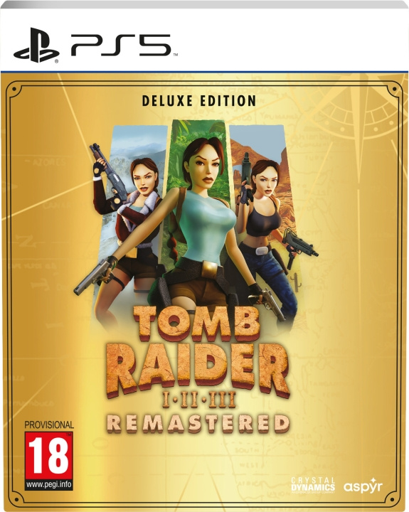 Aspyr Tomb Raider I-III Remastered - Deluxe Edition (PS5) in de groep HOME ELECTRONICS / Spelconsoles en accessoires / Sony PlayStation 5 bij TP E-commerce Nordic AB (C77882)