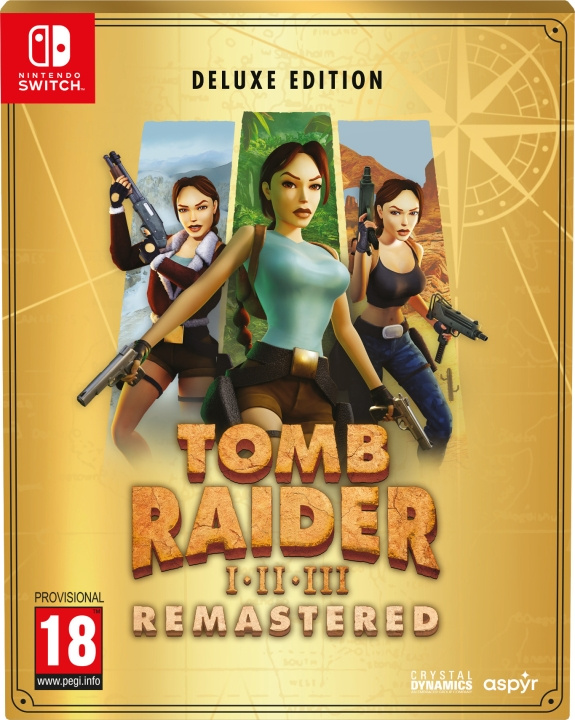 Aspyr Tomb Raider I-III Remastered - Deluxe Edition (Switch) in de groep HOME ELECTRONICS / Spelconsoles en accessoires / Nintendo Switch / Games bij TP E-commerce Nordic AB (C77883)