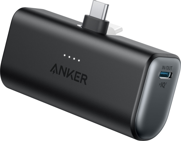 Anker Nano Power Bank back-up voeding, 5000 mAh, zwart in de groep SMARTPHONE & TABLETS / Opladers & Kabels / Powerbanks bij TP E-commerce Nordic AB (C77886)