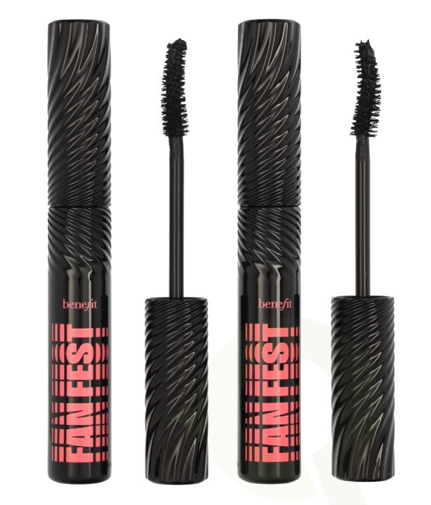 Benefit Fan Fest Fanning & Volumizing Mascara Duo Set 17 g 2x8.5gr in de groep BEAUTY & HEALTH / Makeup / Ogen & Wenkbrauwen / Mascara bij TP E-commerce Nordic AB (C77925)