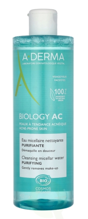 A-Derma Biology AC Purifying Cleansing Micellar Water 400 ml in de groep BEAUTY & HEALTH / Huidsverzorging / Gezicht / Schoonmaak bij TP E-commerce Nordic AB (C77933)