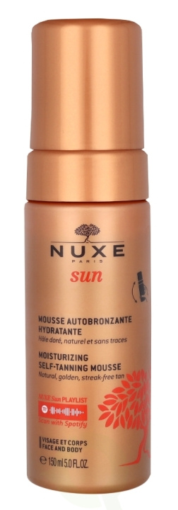 Nuxe Sun Moisturizing Self-Tanning Mousse 150 ml in de groep BEAUTY & HEALTH / Huidsverzorging / Zonnebank / Bruin zonder zon bij TP E-commerce Nordic AB (C77937)