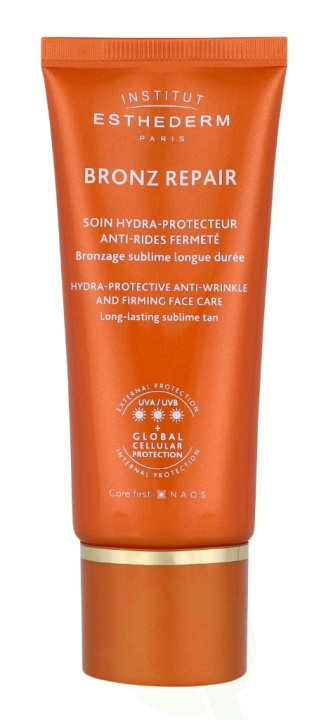 Esthederm Bronz Repair Protective Face Care - Strong 50 ml Anti-Wrinkle And Firming in de groep BEAUTY & HEALTH / Huidsverzorging / Zonnebank / Zonnebescherming bij TP E-commerce Nordic AB (C77967)