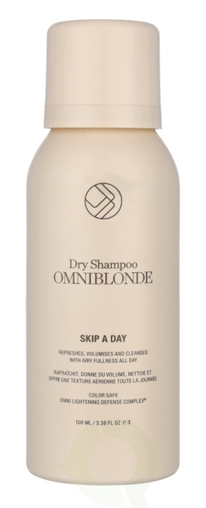 Omniblonde Skip A Day Dry Shampoo 100 ml in de groep BEAUTY & HEALTH / Haar & Styling / Haarverzorging / Droogshampoo bij TP E-commerce Nordic AB (C77992)