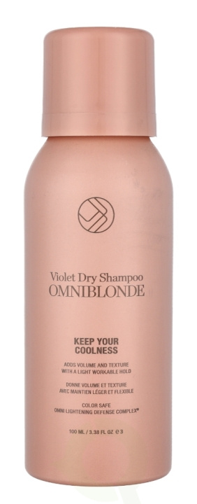 Omniblonde Keep Your Coolness Violet Dry Shampoo 100 ml in de groep BEAUTY & HEALTH / Haar & Styling / Haarverzorging / Droogshampoo bij TP E-commerce Nordic AB (C77993)