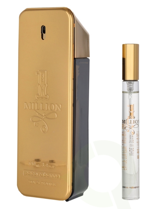 Paco Rabanne 1 Million Giftset 110 ml Edt Spray 100ml/Edt 10ml/GWP in de groep BEAUTY & HEALTH / Cadeausets / Cadeausets voor hem bij TP E-commerce Nordic AB (C78005)