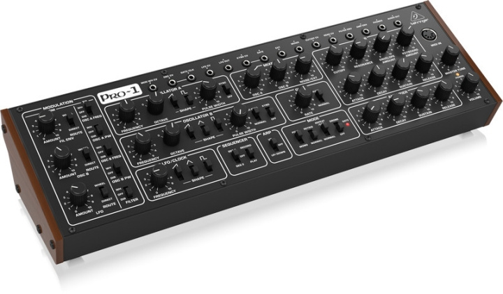 BEHRINGER Pro-1 monofone analoge synthesizer in de groep SPORT, VRIJE TIJD & HOBBY / Hobby / Muziek / Accessoires voor muziekinstrumenten bij TP E-commerce Nordic AB (C78140)