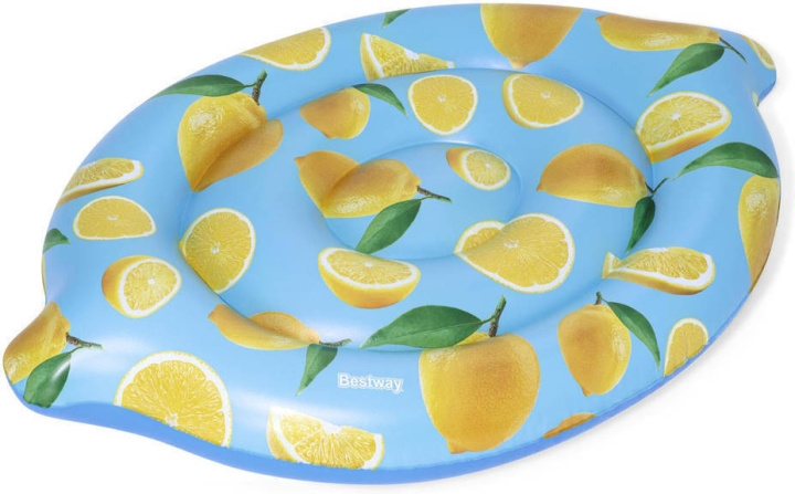 Bestway Lemon badmatras, 176 x 122 cm in de groep SPEELGOED, KINDER- & BABYPRODUCTEN / Buitenspeelgoed / Badspeelgoed bij TP E-commerce Nordic AB (C78194)