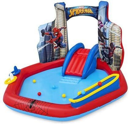 Bestway Spider-Man zwembad, 2,11 m x 2,06 m x 1,27 m in de groep HUISHOUDEN & TUIN / Tuinproducten / Zwembad & Accessoires / Zwembaden bij TP E-commerce Nordic AB (C78339)