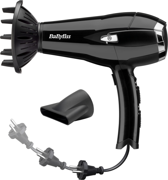 BaByliss D374DE Cordkeeper 2000 haardroger in de groep BEAUTY & HEALTH / Haar & Styling / Stylingtools / Haardroger bij TP E-commerce Nordic AB (C78437)