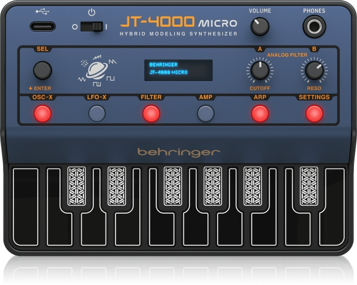 BEHRINGER JT-4000 synthesizer in de groep SPORT, VRIJE TIJD & HOBBY / Hobby / Muziek / Accessoires voor muziekinstrumenten bij TP E-commerce Nordic AB (C78462)