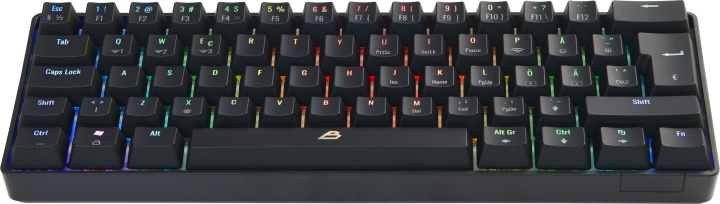 Blackstorm RGB Mech 2 Dual Mode 60% gaming toetsenbord, hot swap Outemu Red schakelaars, zwart in de groep COMPUTERS & RANDAPPARATUUR / GAMING / Toetsenborden bij TP E-commerce Nordic AB (C78482)