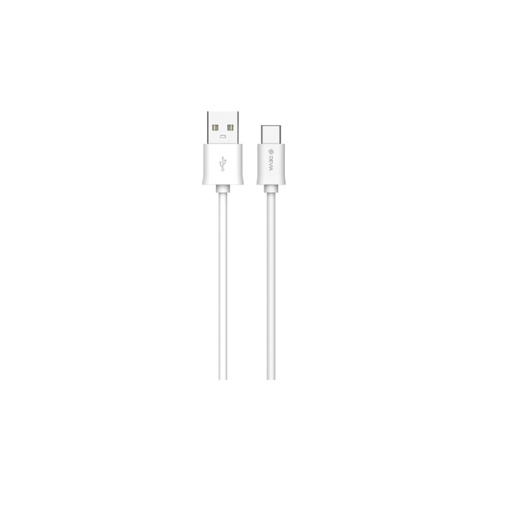 Devia kabel Smart EC066 USB - USB-C 2,0 m 2,1A vit in de groep SMARTPHONE & TABLETS / Opladers & Kabels / Kabels / Kabels Type C bij TP E-commerce Nordic AB (C78532)