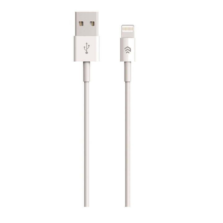 Devia kabel Smart EC080 USB - Lightning 2,0 m 2,1A vit in de groep SMARTPHONE & TABLETS / Opladers & Kabels / Kabels / Kabels Lightning bij TP E-commerce Nordic AB (C78533)