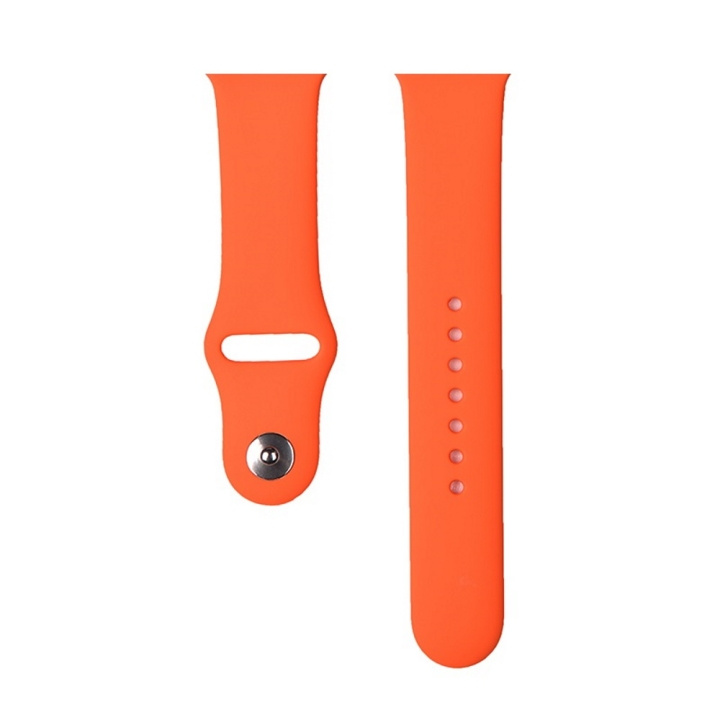 Devia armband Deluxe Sport för Apple Watch 41mm/ 40mm/ 38mm nektarin in de groep SMARTPHONE & TABLETS / Training, thuis & vrije tijd / Apple Watch & Accessoires / Accessoires bij TP E-commerce Nordic AB (C78542)