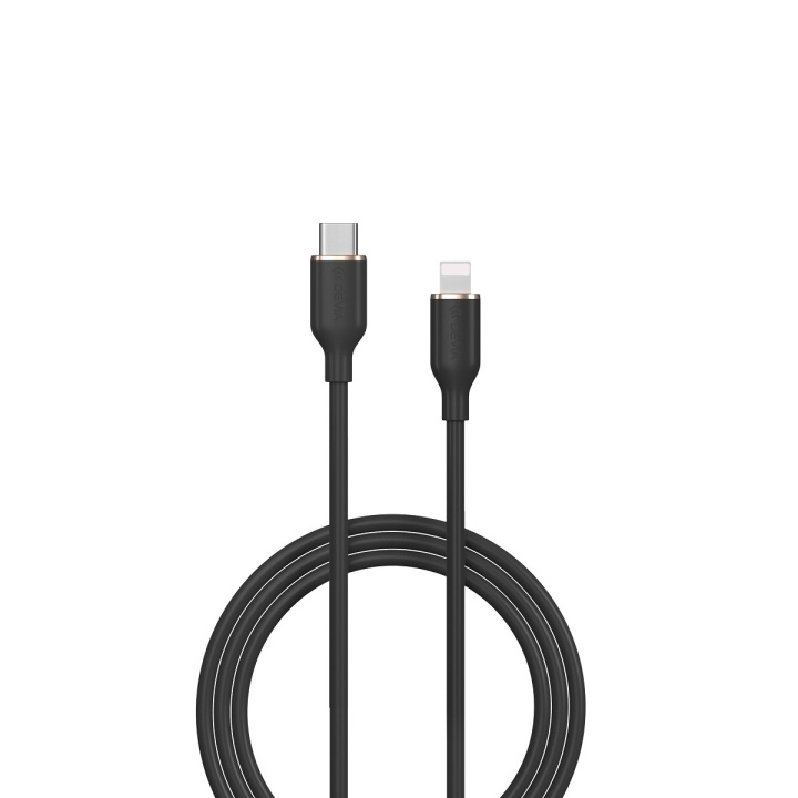 Devia kabel Jelly EC631 USB-C - Lightning 1,2 m 27W svart in de groep SMARTPHONE & TABLETS / Opladers & Kabels / Kabels / Kabels Lightning bij TP E-commerce Nordic AB (C78637)