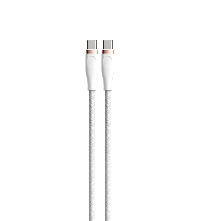 Devia kabel Star EC320 PD USB-C - USB-C 1,5 m 60W 3A vit in de groep SMARTPHONE & TABLETS / Opladers & Kabels / Kabels / Kabels Type C bij TP E-commerce Nordic AB (C78668)