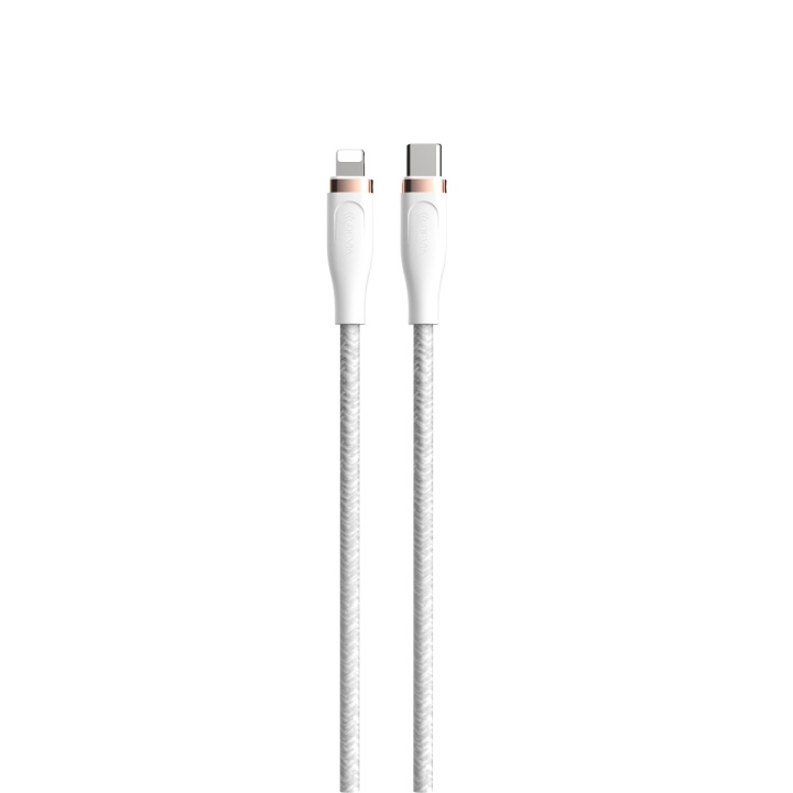 Devia kabel Star EC418 PD USB-C - Lightning 1,5 m 27W 3A vit in de groep SMARTPHONE & TABLETS / Opladers & Kabels / Kabels / Kabels Lightning bij TP E-commerce Nordic AB (C78670)