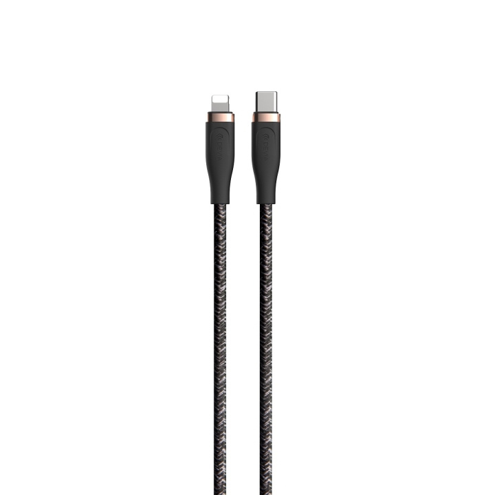 Devia kabel Star EC418 PD USB-C - Lightning 1,5 m 27W 3A svart in de groep SMARTPHONE & TABLETS / Opladers & Kabels / Kabels / Kabels Lightning bij TP E-commerce Nordic AB (C78671)