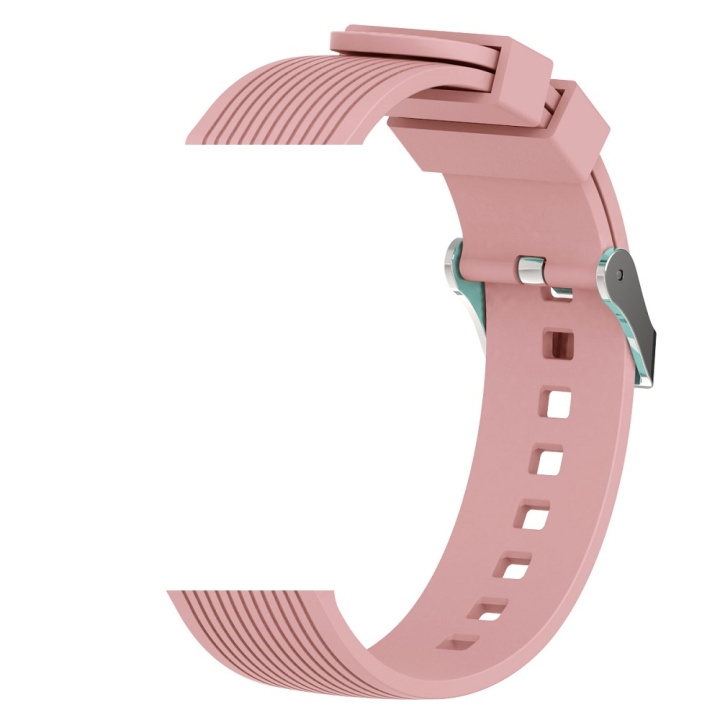 Devia band Deluxe Sport för Samsung Watch 1/2/3 46mm (22mm) rosa in de groep SPORT, VRIJE TIJD & HOBBY / Smartwatch & Activiteitsmeters / Accessoires bij TP E-commerce Nordic AB (C78685)