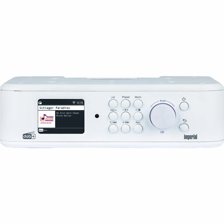 imperial DABMAN i460 multifunctionele radio wit-zilver in de groep HOME ELECTRONICS / Audio & Beeld / Thuisbioscoop, Hifi en Draagbaar / Radio & Wekkers / Draadloze audiozender bij TP E-commerce Nordic AB (C78719)