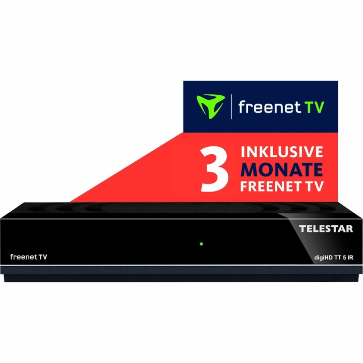 TELESTAR digiHD TT 5 IR incl. 3 maanden freenet in de groep HOME ELECTRONICS / Audio & Beeld / TV & Accessoires / Terrestrische/Boxer bij TP E-commerce Nordic AB (C78724)