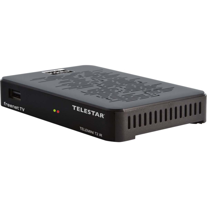 TELESTAR TELEMINI T2 IR extreem compacte DVB-T2/DVB-C HDTV-ontvanger (incl. 12 maanden freenet TV) in de groep HOME ELECTRONICS / Audio & Beeld / TV & Accessoires / Antennes & Accessoires bij TP E-commerce Nordic AB (C78725)