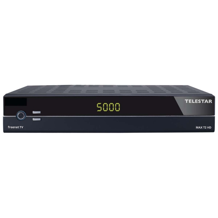 TELESTAR MAX T2 IR DVB-T2/DVB-C HDTV-ontvanger met freenet TV-kaartlezer in de groep HOME ELECTRONICS / Audio & Beeld / TV & Accessoires / Terrestrische/Boxer bij TP E-commerce Nordic AB (C78726)