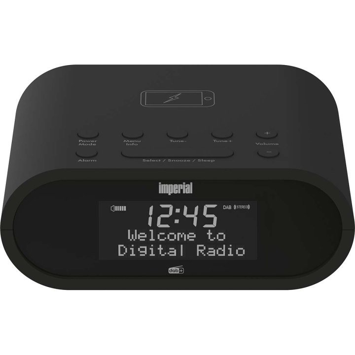 imperial DABMAN d20 DAB+ en FM wekkerradio Zwart in de groep HOME ELECTRONICS / Audio & Beeld / Thuisbioscoop, Hifi en Draagbaar / Radio & Wekkers bij TP E-commerce Nordic AB (C78751)