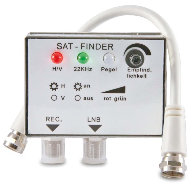 TELESTAR Satfinder met LED en kabel in de groep HOME ELECTRONICS / Audio & Beeld / TV & Accessoires / Antennes & Accessoires bij TP E-commerce Nordic AB (C78787)