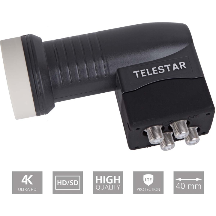 TELESTAR SKYQUAD HC LNB in de groep HOME ELECTRONICS / Audio & Beeld / TV & Accessoires / Antennes & Accessoires bij TP E-commerce Nordic AB (C78794)