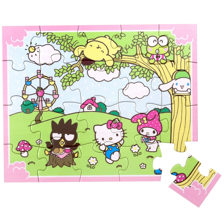 Micki Hello Kitty Träpussel 20 bitar in de groep SPEELGOED, KINDER- & BABYPRODUCTEN / Speelgoed / Kinderpuzzel bij TP E-commerce Nordic AB (C78828)