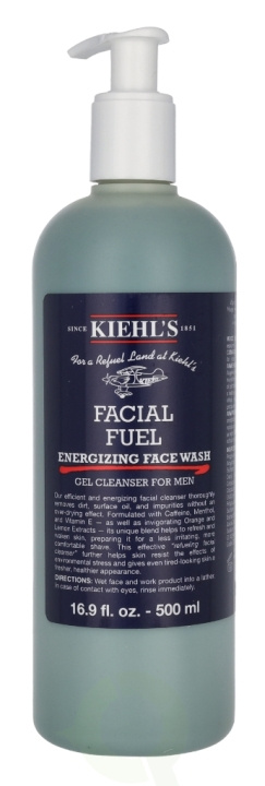 Kiehl\'s Men Facial Fuel Energizing Face Wash 500 ml in de groep BEAUTY & HEALTH / Huidsverzorging / Gezicht bij TP E-commerce Nordic AB (C78834)