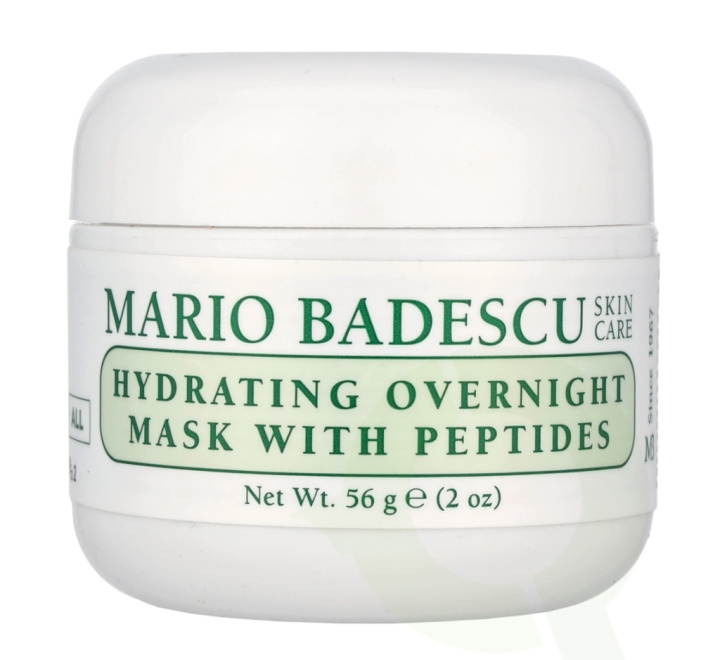 Mario Badescu Hydrating Overnight Mask With Peptides 59 ml in de groep BEAUTY & HEALTH / Huidsverzorging / Gezicht / Gezichtscrèmes bij TP E-commerce Nordic AB (C78868)