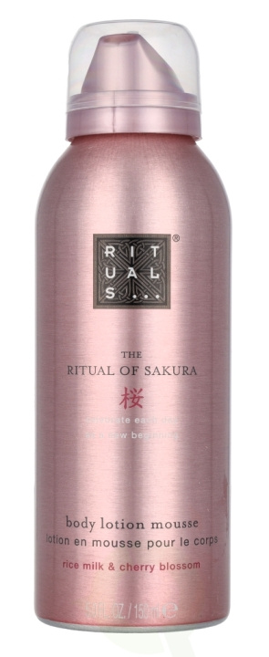 Rituals Sakura Body Lotion Mousse 150 ml in de groep BEAUTY & HEALTH / Huidsverzorging / Lichaamsverzorging / Body lotion bij TP E-commerce Nordic AB (C78874)